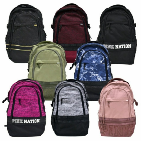 🆕PINK VS 2017 Pink Nation Campus  Backpack - Picture 4 of 5